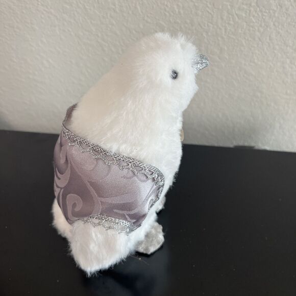 Found And Fable Decor Fluffy  Penguin With Waistcoat - Picture 4 of 5